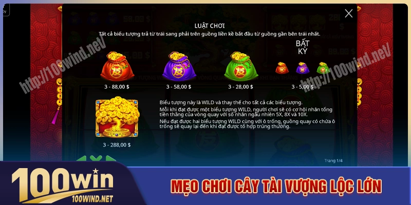 Mẹo chơi Cây Tài Vượng hái được lộc lớn Mẹo chơi Cây Tài Vượng hái được lộc lớn